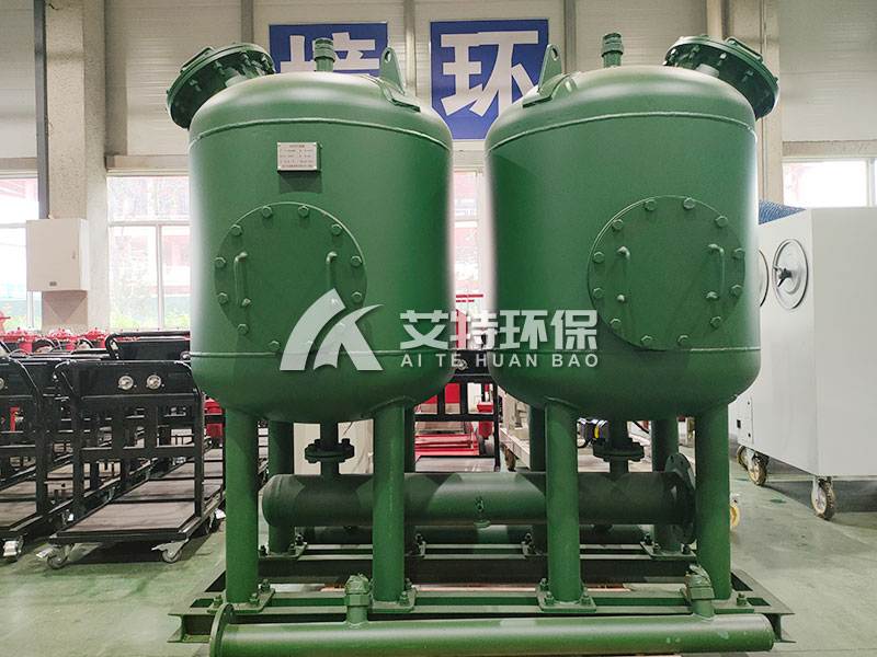 生产厂家带您了解两罐并联浅层砂旁滤过滤器