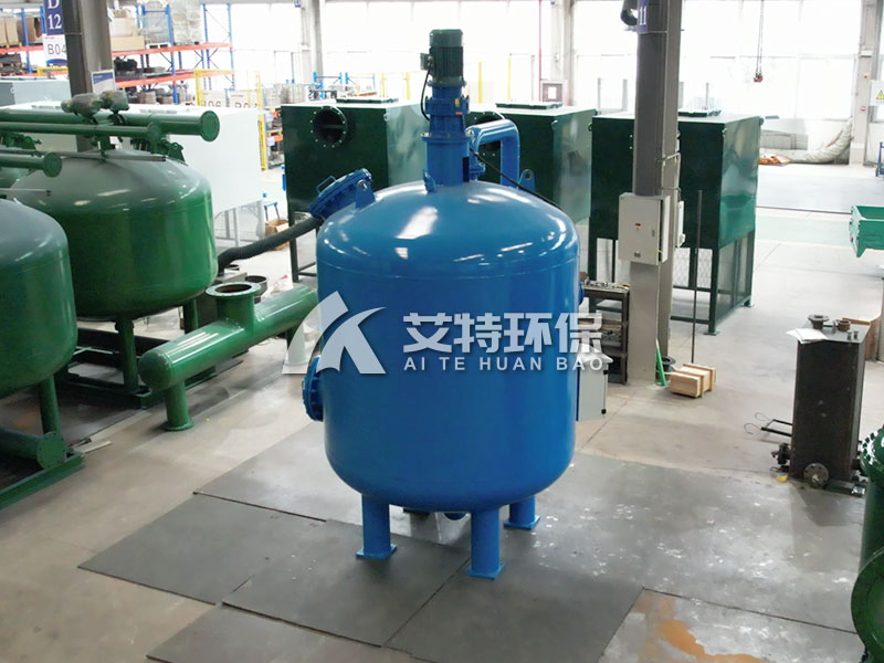 纤维球过滤器滤速高、纳污量大