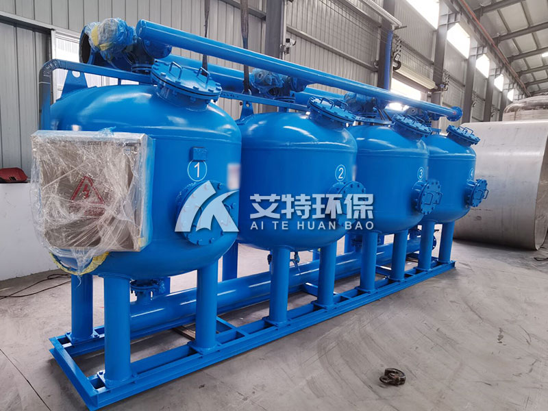 电解水制氢续建项目：浅层砂过滤器助力循环水高效节能