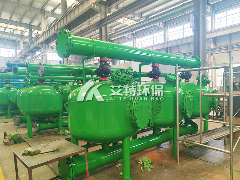 浅层砂过滤器：高盐废水综合利用及离子膜烧碱项目的水中杂质处理