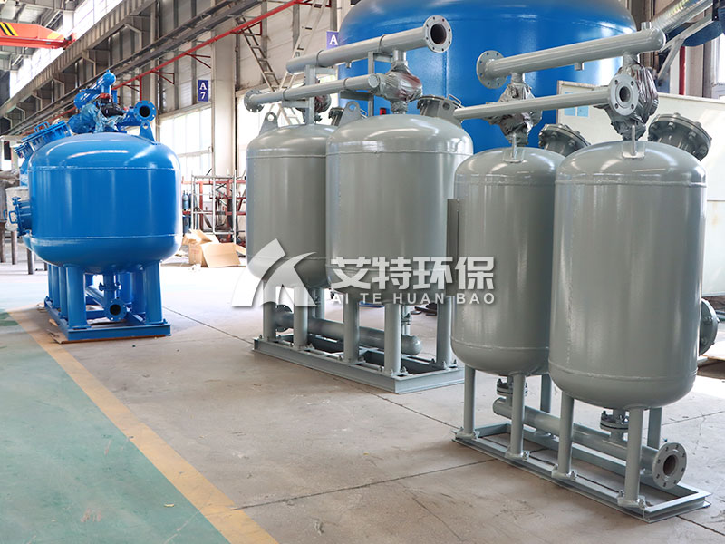 化工新材料园区：浅层砂过滤器助力循环水高效节能